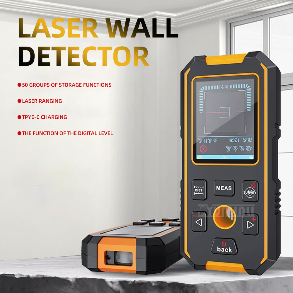 Wall Scanner Rebar Detector - NF-513 Wanddetektor, Pipeline-Bewehrungsscanner, Metallpositionierungsscanner, Erkennung dunkler