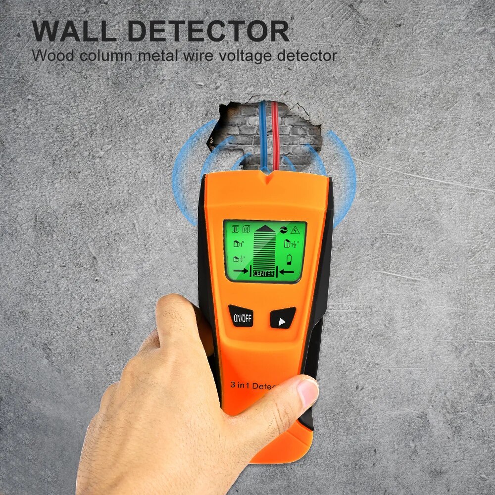 Pipe Detector Wall Scanner - Wandscanner, Rohrfinder, Rohrdrahtdetektor, Live-Draht-Gadgets, Erkennen der
