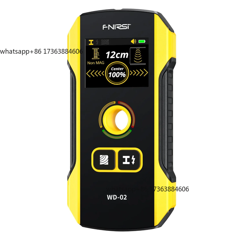 Stud Detector With Metal Ac Wire - WD-02 Wanddetektor, Ständerfinder, neues Design, Positionierungslöcher,