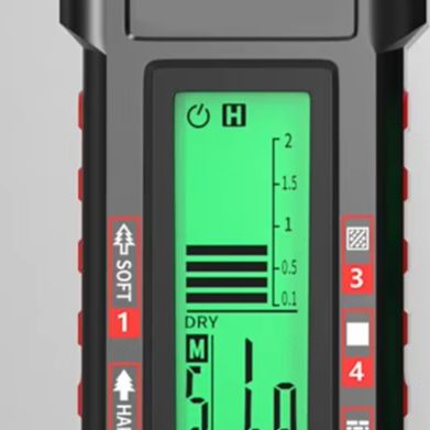 Moisture Meter Wall Wood - Bl-73 Holzfeuchtemessgerät 0-99 %, hochempfindlicher Feuchtigkeitstester