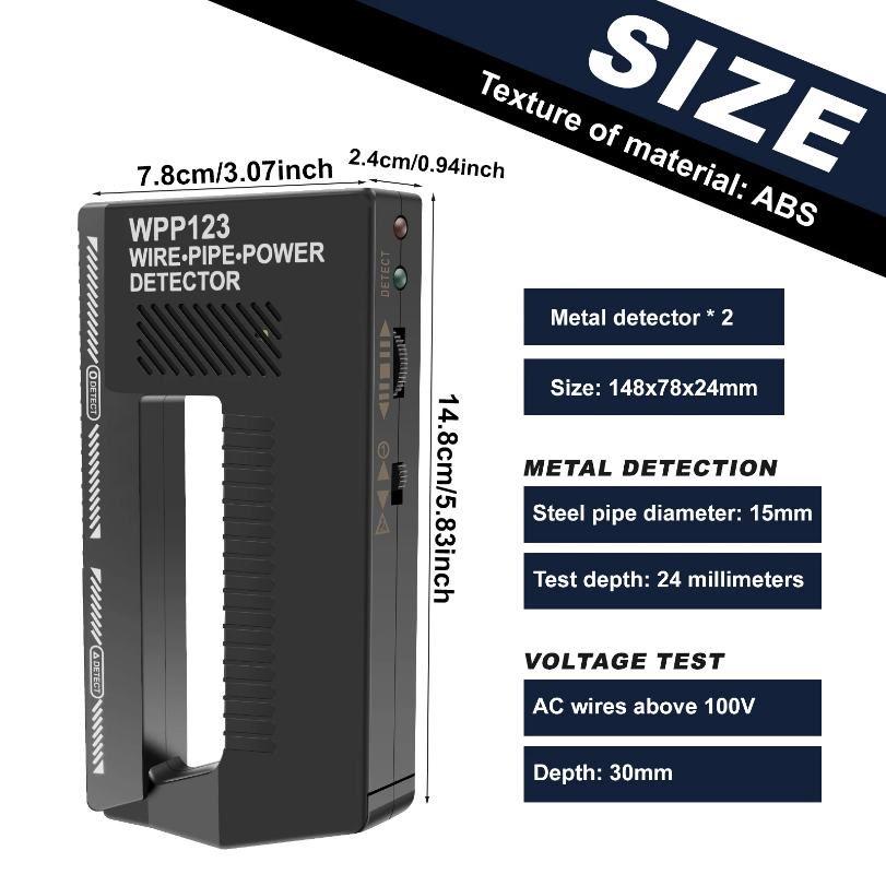 Handgehaltener Wandscanner Met – Pipe Detector Wall Scanner Bewertung und Preis