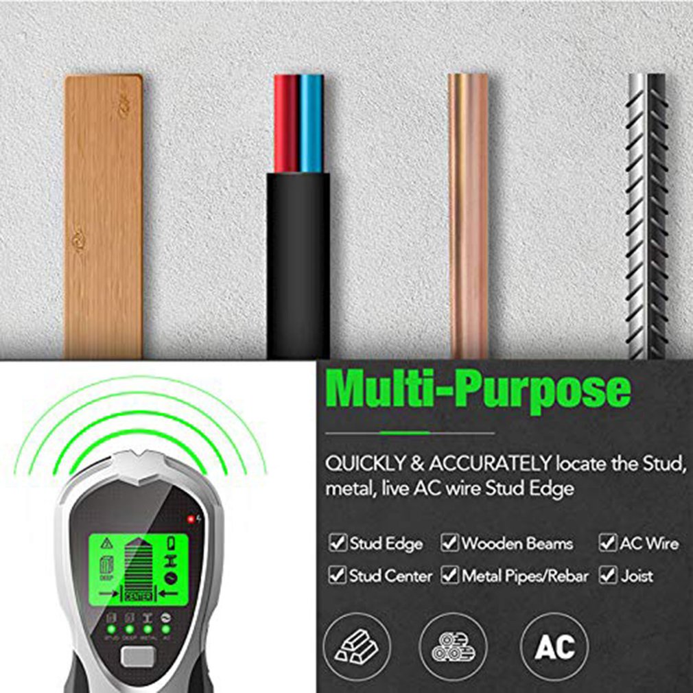 Stud Finder Wandscanner 4-in-1 – Stud Detector With Metal Ac Wire Bewertung und Preis