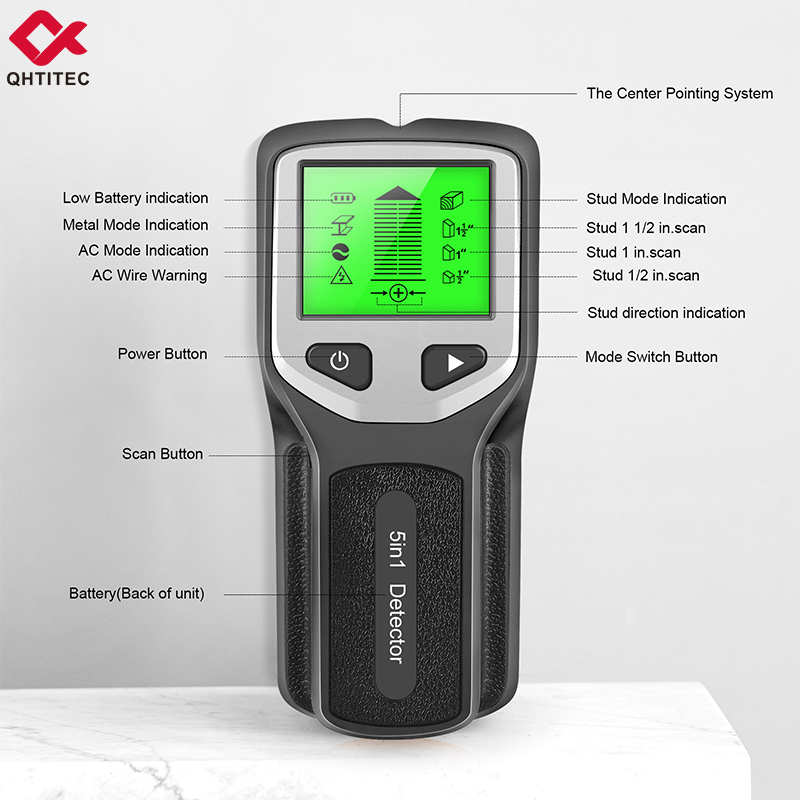 5-in-1 Wandscanner mit LCD-Bil – Stud Finder Wall Scanner 5 In 1 Bewertung und Preis