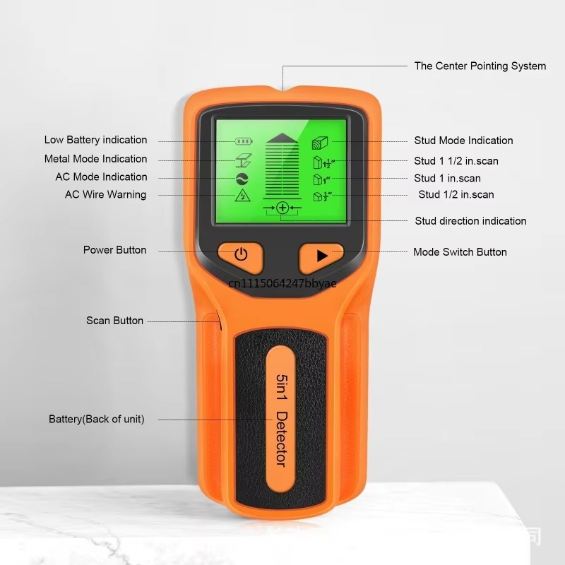 HW430 Neuer 5-in-1 Wanddetekto – Stud Finder Wall Scanner 5 In 1 Bewertung und Preis
