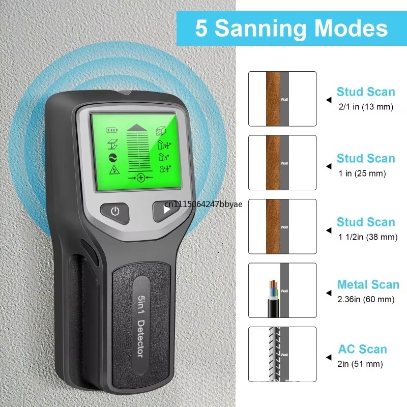 HW430 Neuer 5-in-1 Wanddetekto – Stud Finder Wall Scanner 5 In 1 Bewertung und Preis