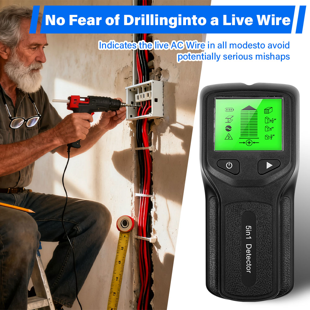 Wandscanner 5-in-1-Metalldetek – Stud Finder Wall Scanner 5 In 1 Bewertung und Preis