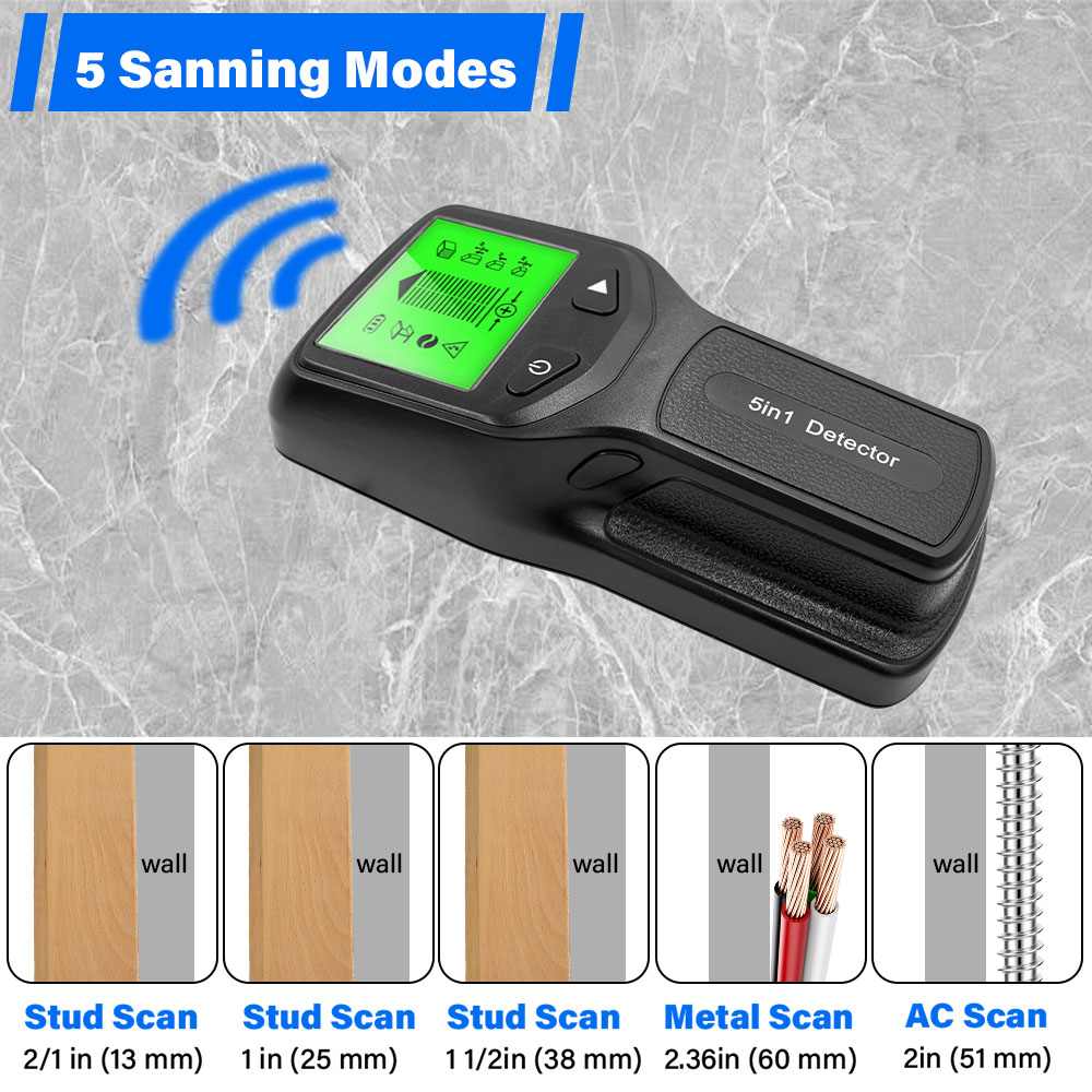 Wandscanner 5-in-1-Metalldetek – Stud Finder Wall Scanner 5 In 1 Bewertung und Preis