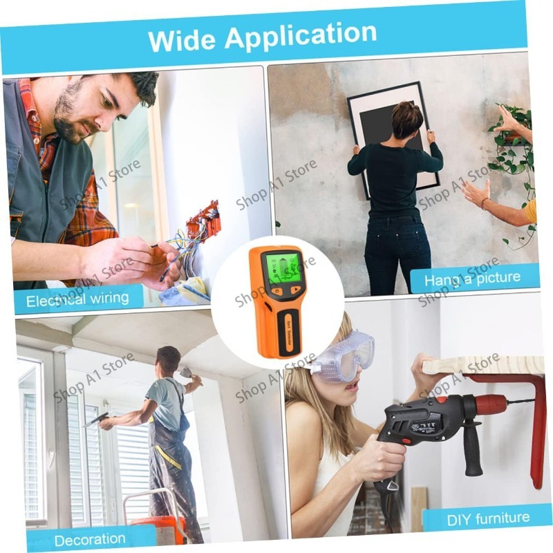 5-in-1 Handgehaltener Wanddete – Stud Detector With Metal Ac Wire Bewertung und Preis