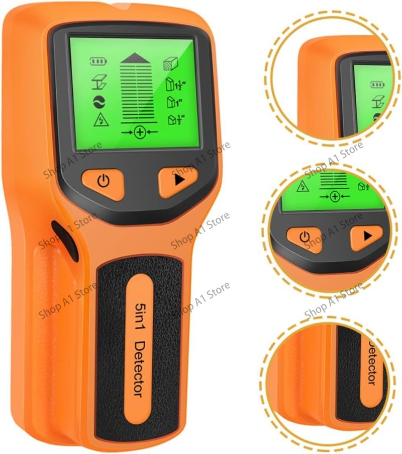 5-in-1 Handgehaltener Wanddete – Stud Detector With Metal Ac Wire Bewertung und Preis