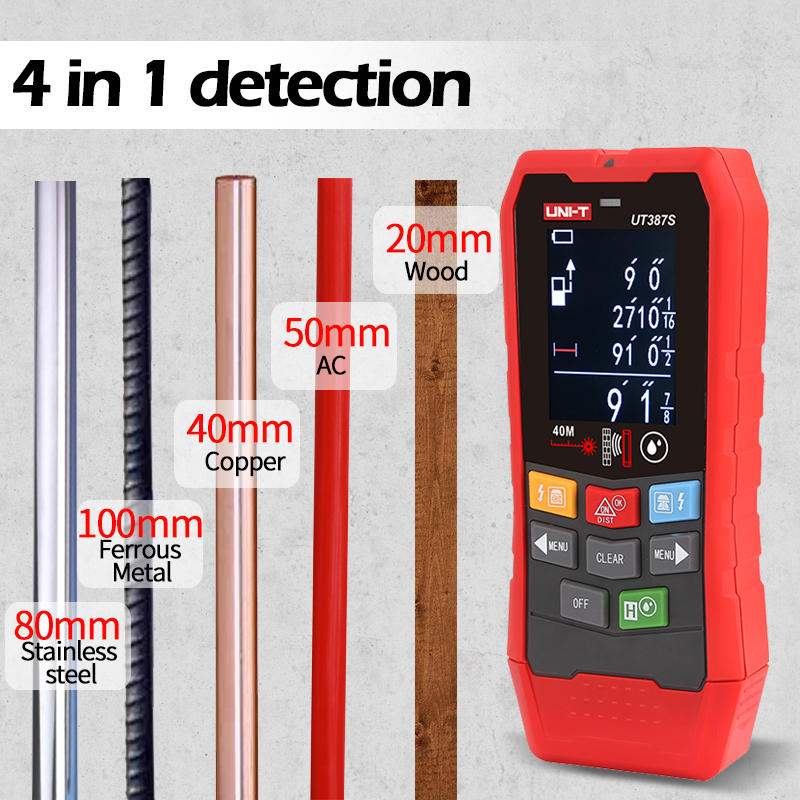 UNI-T 4 In 1 Metalldetektor UT – Wall Scanner Rebar Detector Bewertung und Preis
